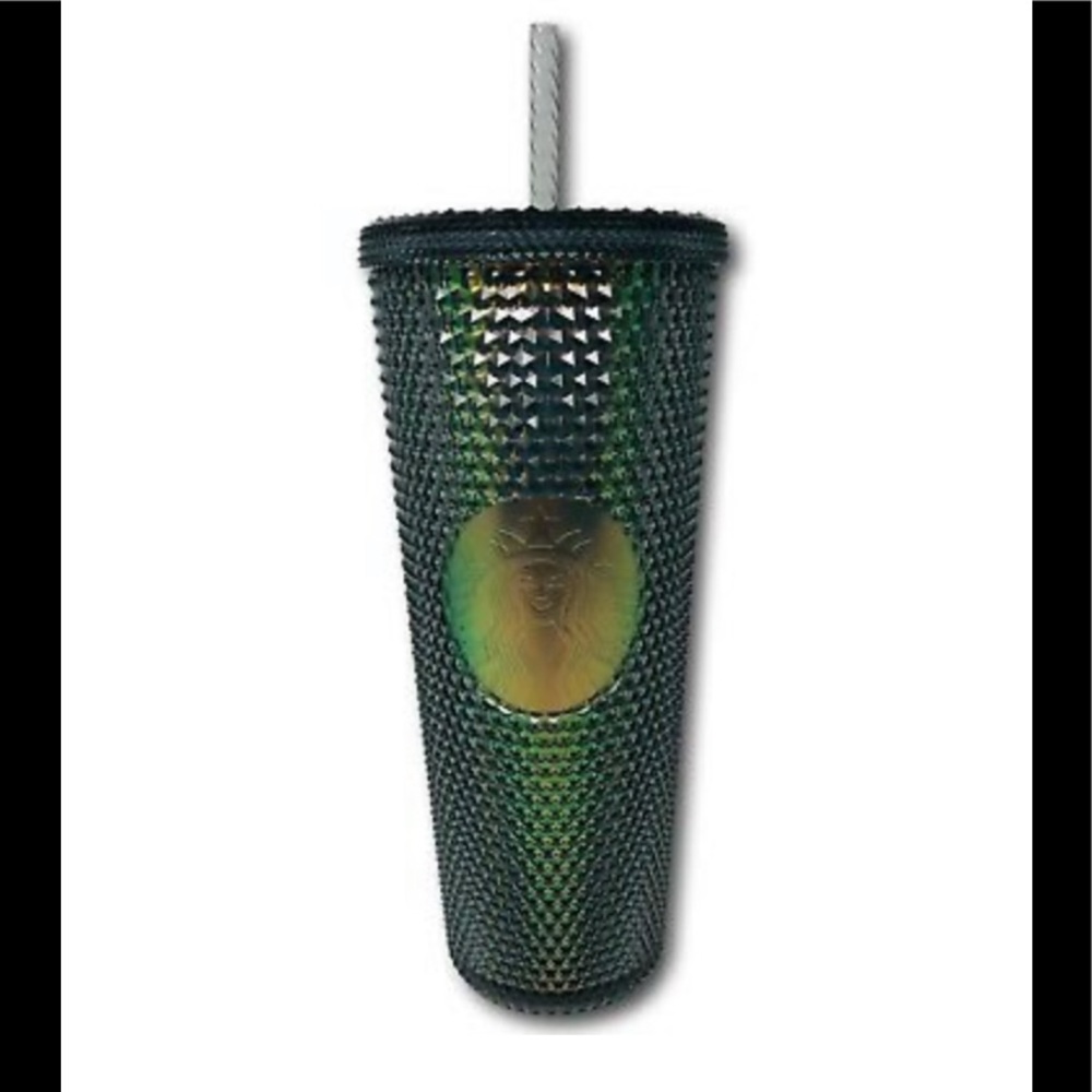 Starbucks black studded tumbler
